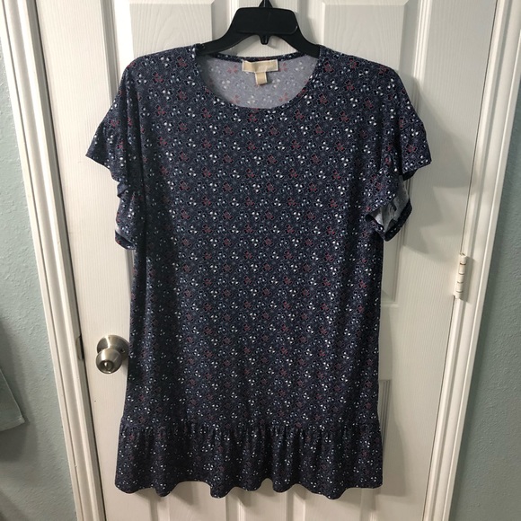 Michael Kors Flutter Sleeves Dress - Picture 6 of 8